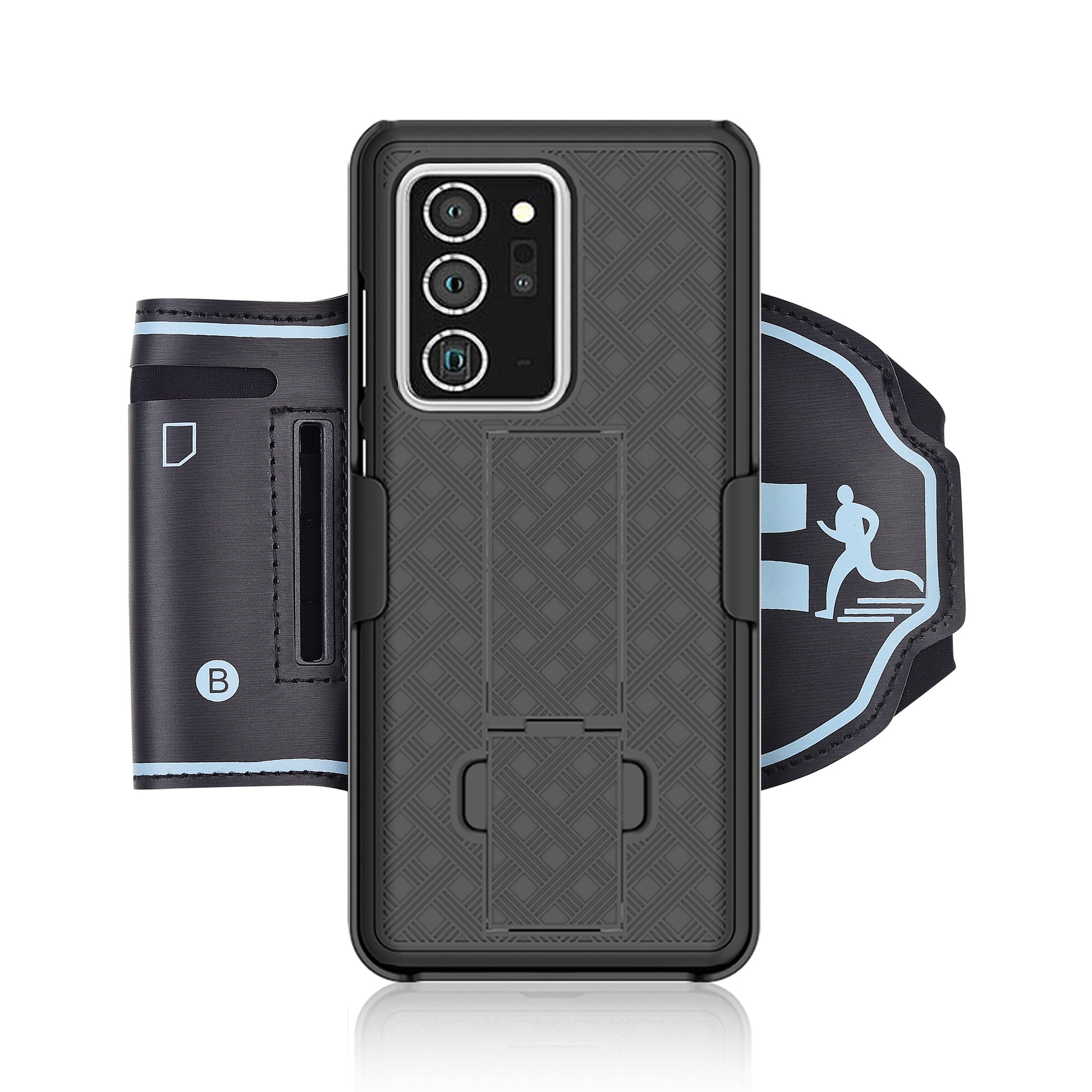 Woven Pattern Nylon Sport Wrist Band PC Phone Case with Kickstand for Samsung Galaxy Note20 Ultra Note20 Ultra 5G Woven Pattern Nylon Sport Wrist Band PC Phone Case with Kickstand for Samsung Galaxy Note20 Ultra Note20 Ultra 5G